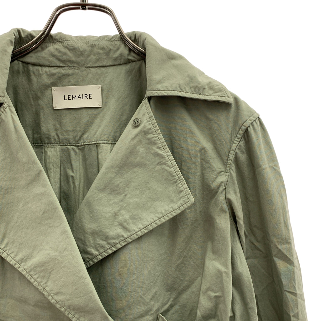 LEMAIRE / ルメール | バックギャザー シャツ ジャケット ブルゾン | 36 | レディース