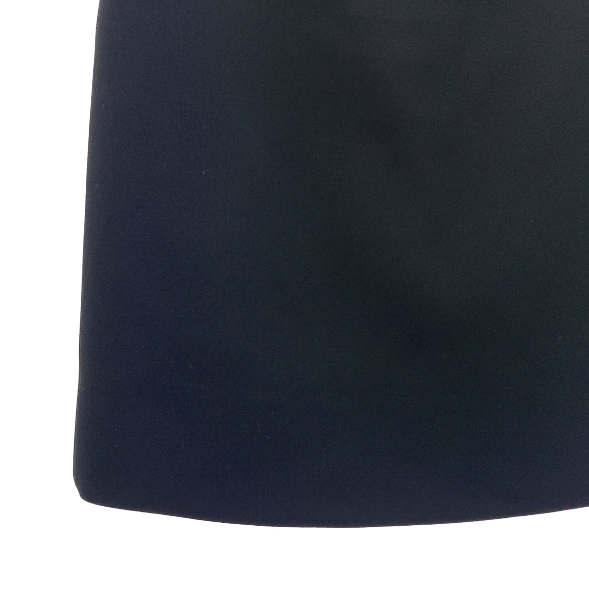 YOKO CHAN / ヨーコチャン | トリアセテート サイドジップ スカート | 38 | ブラック | レディース