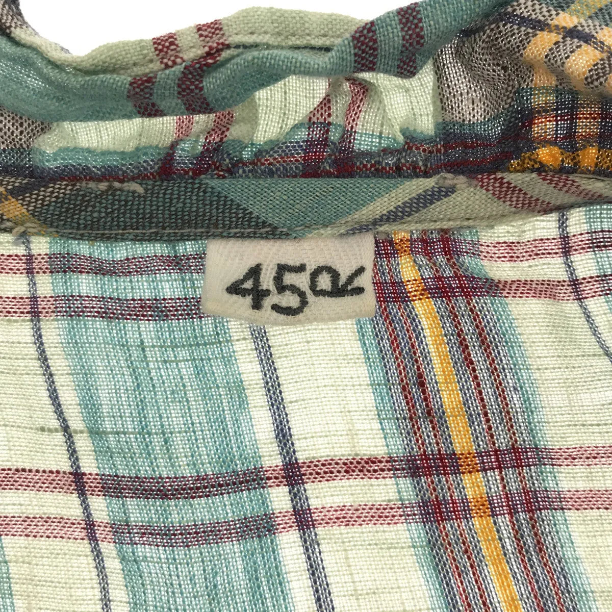 45r / 포티파이브얼 | 인도리넨 프릴 카슈쿠르 블라우스 | 그린 시스템 | 여성