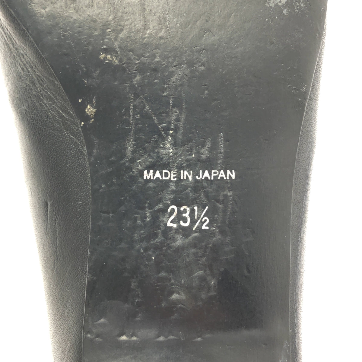 Mame Kurogouchi / マメクロゴウチ | Curved Line Low Heel Slipon / レザー ヒール スリッポン シューズ | 23 1/2 | レディース