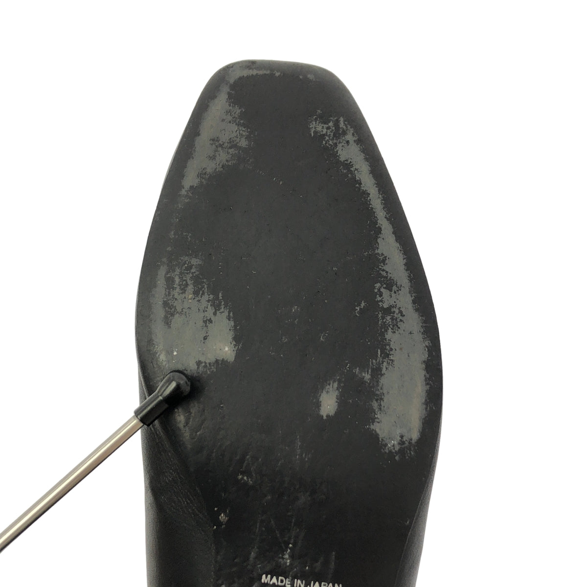 Mame Kurogouchi / マメクロゴウチ | Curved Line Low Heel Slipon / レザー ヒール スリッポン シューズ | 23 1/2 | レディース