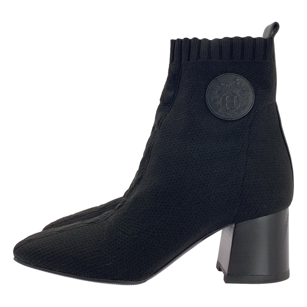 HERMES / エルメス | ジェナ 60 / ニット ショートブーツ | 37 | レディース