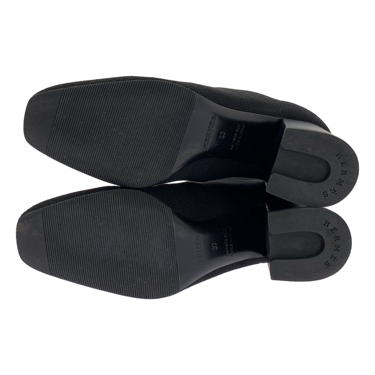 HERMES / 헤르메스 | 제나 60 / 니트 쇼트 부츠 | 37 |