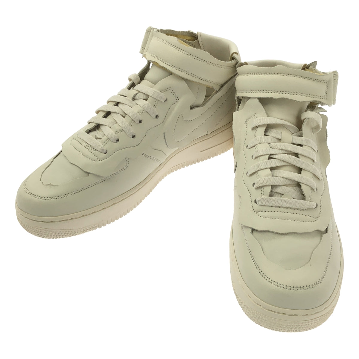[新品] COMME des GARÇONS x NIKE Air Force 1 Mid 運動鞋 | 尺寸 29cm | 白色 | 男款
