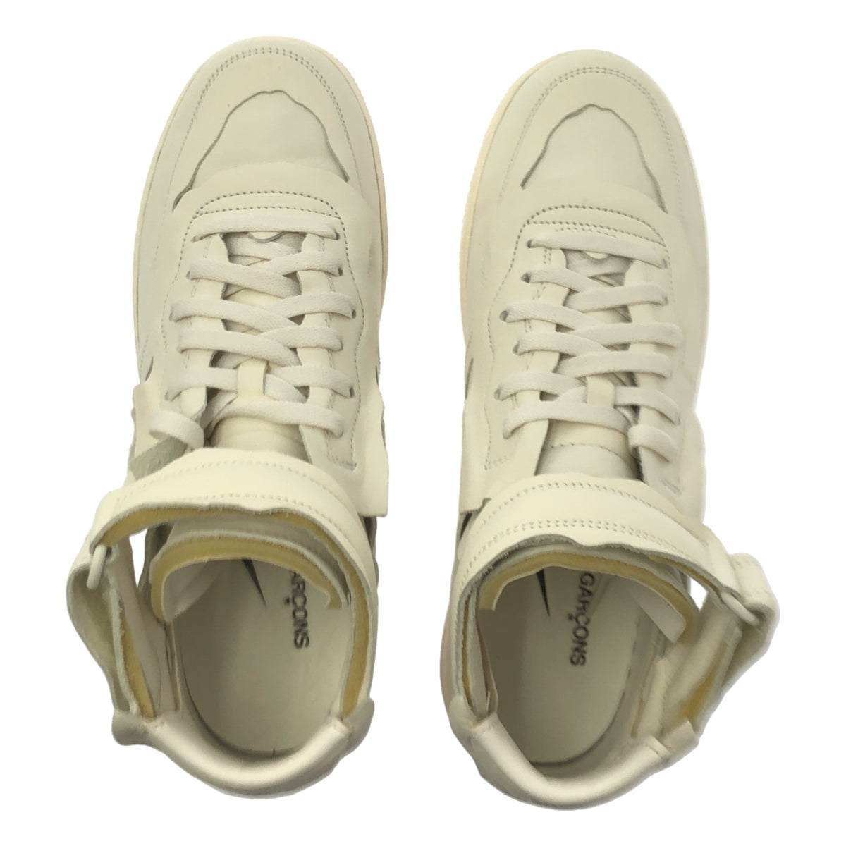 [新品] COMME des GARÇONS x NIKE Air Force 1 Mid 運動鞋 | 尺寸 29cm | 白色 | 男款