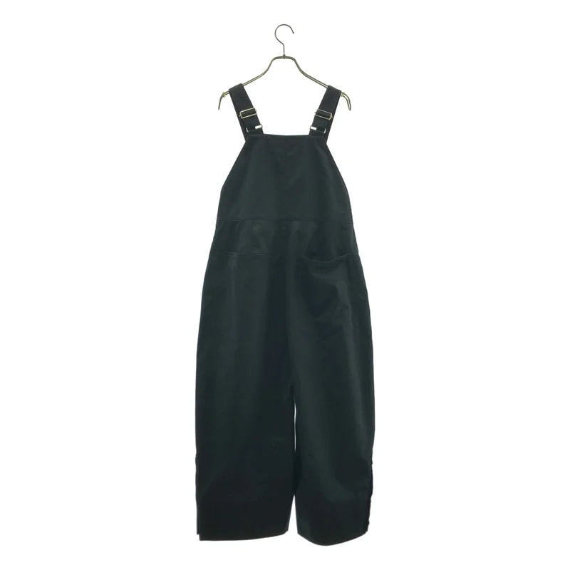 TENNE HANDCRAFTED MODERN / 텐 핸드크래프티드 모던 | 밑단 버튼 슬릿 와이드 멜빵 올인원 | F | 여성