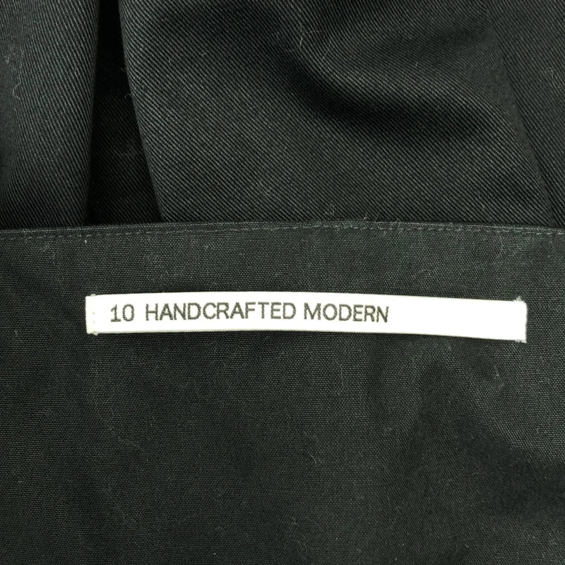 TENNE HANDCRAFTED MODERN / 텐 핸드크래프티드 모던 | 밑단 버튼 슬릿 와이드 멜빵 올인원 | F | 여성