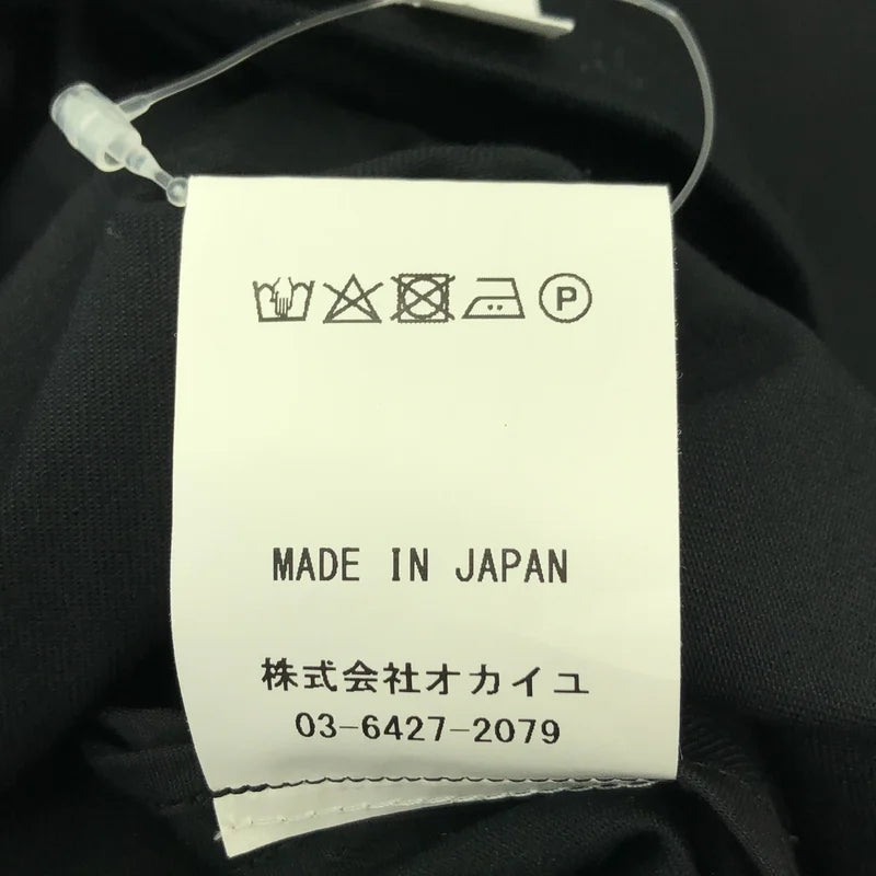 TENNE HANDCRAFTED MODERN / 텐 핸드크래프티드 모던 | 밑단 버튼 슬릿 와이드 멜빵 올인원 | F | 여성