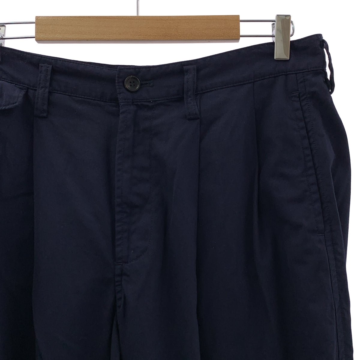 ISSEY MIYAKE / イッセイミヤケ | 2019SS | コットン 2タック テーパードパンツ | 3 | メンズ