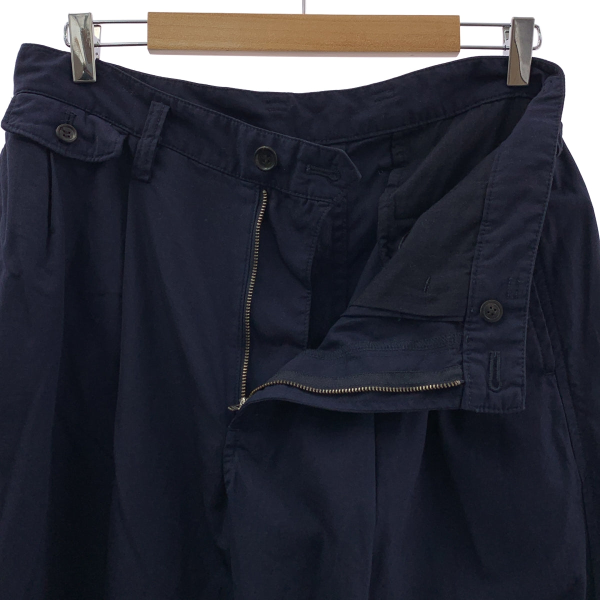 ISSEY MIYAKE / イッセイミヤケ | 2019SS | コットン 2タック テーパードパンツ | 3 | メンズ