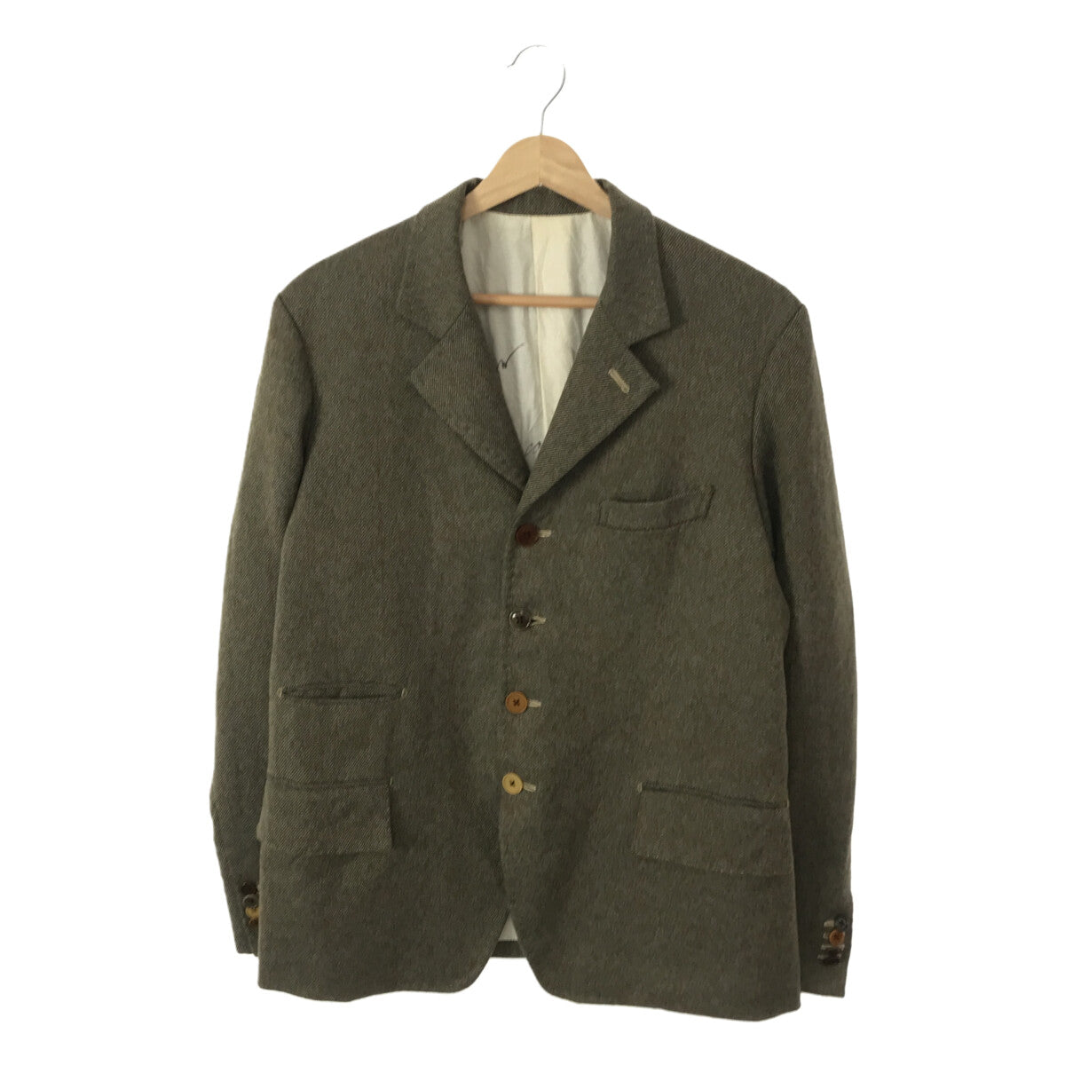 The Crooked Tailor / The Crooked Tailor | Bateman Ogden Glen Hunt / Change Pocket Jacket / Tweed Jacket | 46 | Green | Men's