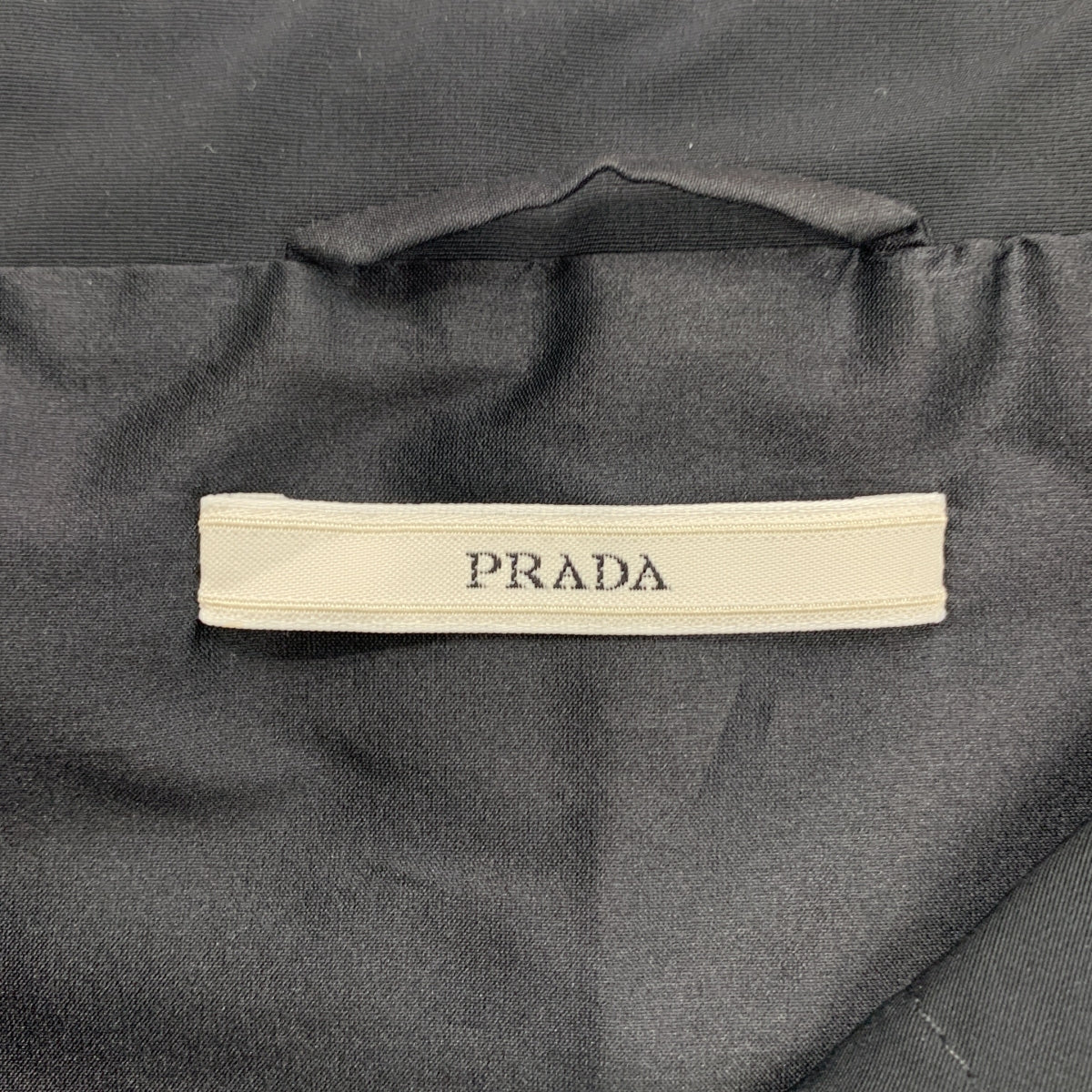 PRADA / 프라다 | 2009 | 백 리본 플레어 재킷 | 40 | 여성