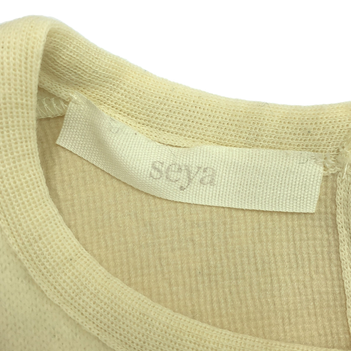 seya. / セヤ | ウール プルオーバー トップス | ホワイト | レディース
