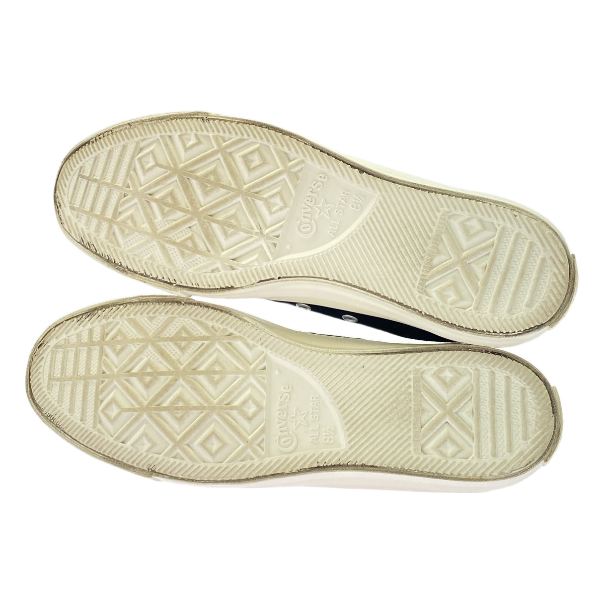 PLAY COMME des GARCONS / 플레이콤 데 갤슨 | × CONVERSE 컨버스 / ALL STAR OX 올스타 로우 컷 스니커즈 | 27cm | 블랙 / 화이트 | 남성