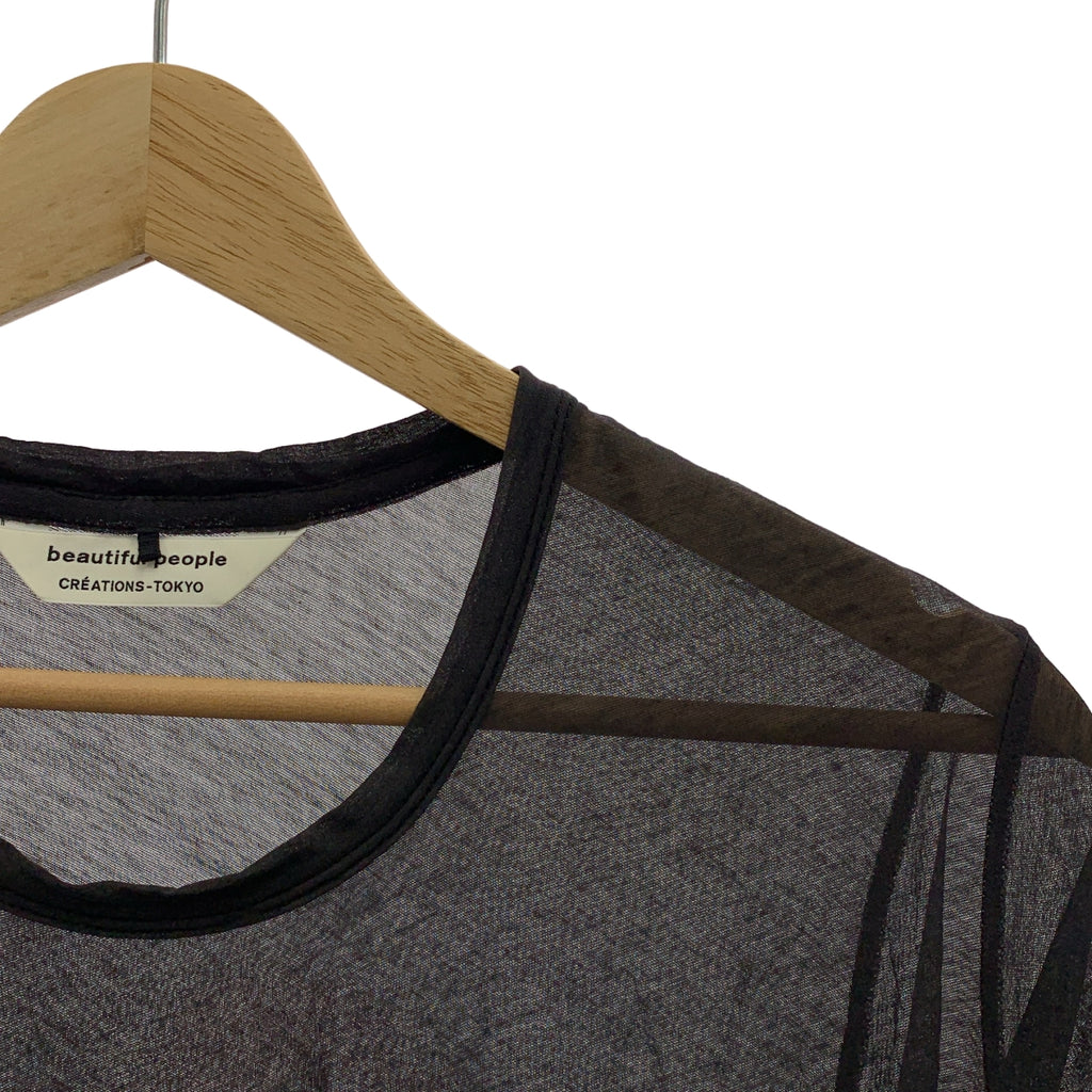 beautiful people / ビューティフルピープル | DAVID BOWIE kids size rock T-shirt コットン プリント クルーネック Tシャツ | 150 | レディース