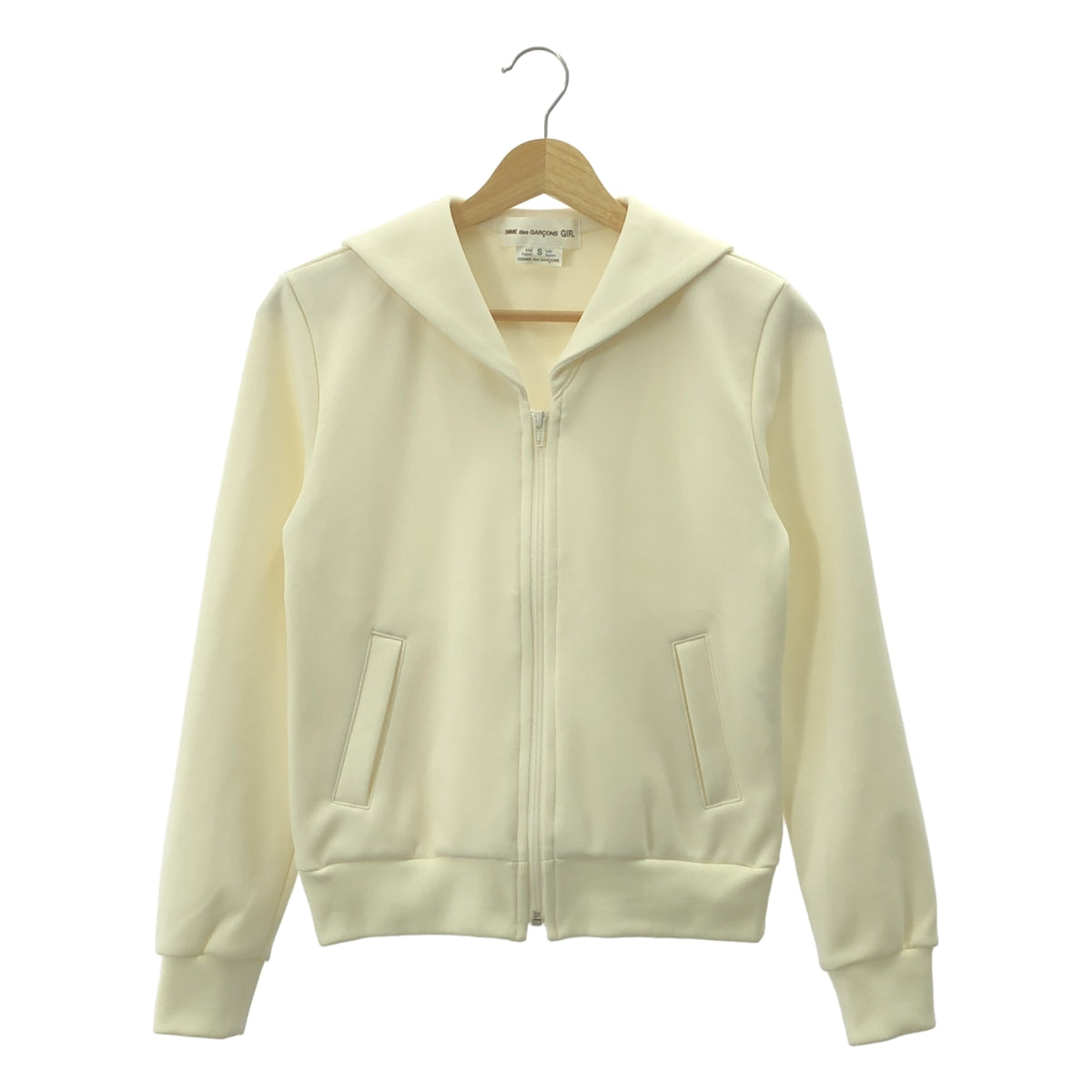 COMME des GARCONS GIRL / 콤데 갤슨 걸 | 2024SS | 선원 컬러 저지 트럭 재킷 | S |