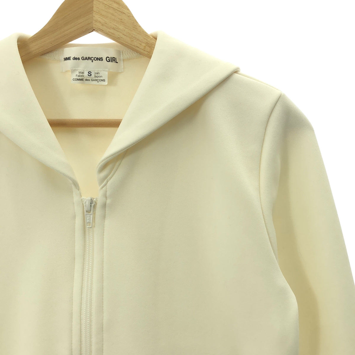 COMME des GARCONS GIRL / 콤데 갤슨 걸 | 2024SS | 선원 컬러 저지 트럭 재킷 | S |