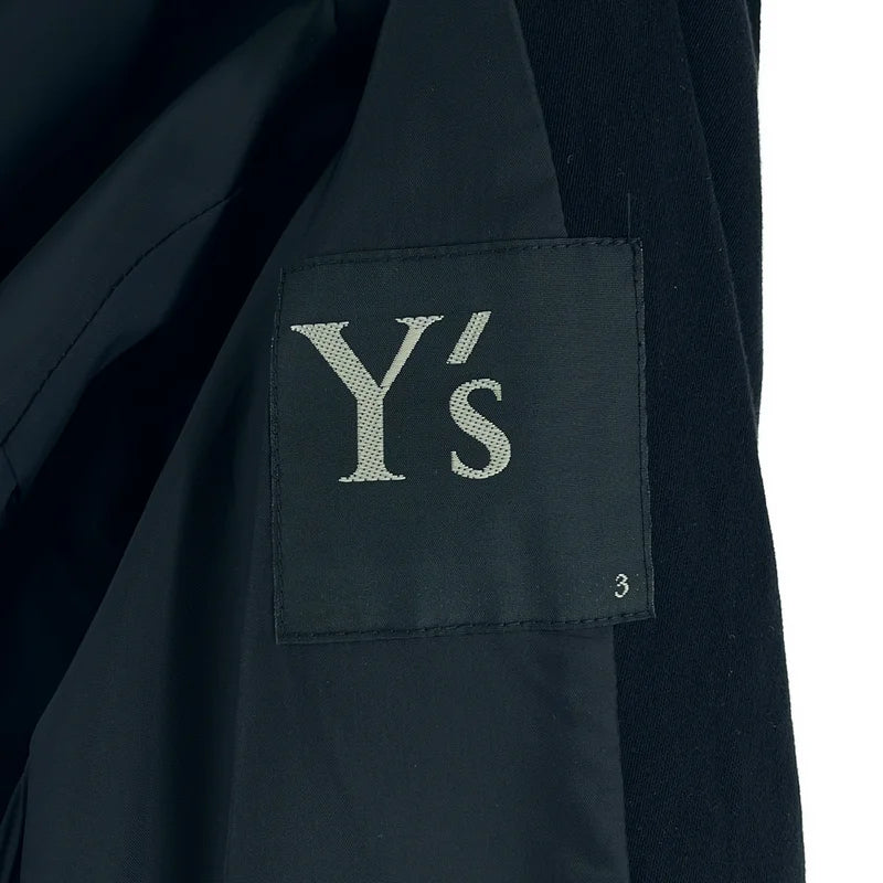 Y's / ワイズヨウジヤマモト | 2007AW | 変形ラペル 1B シングルジャケット / 総裏地 | 3 | レディース
