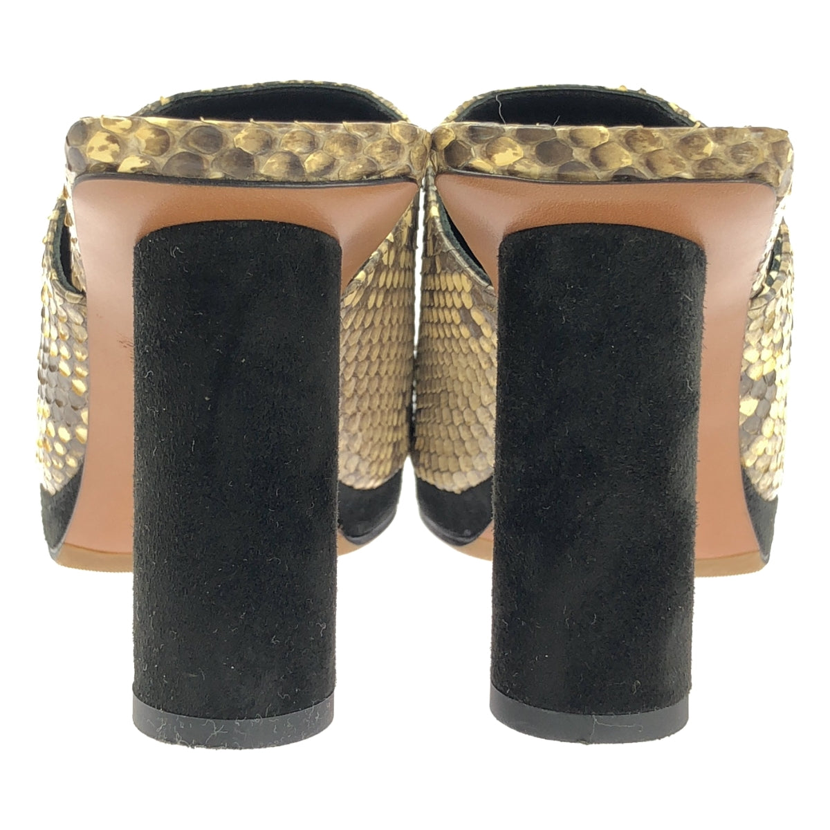 CELINE / 셀린느 | 피비기 파이썬 뮬 샌들 | 36.5 |