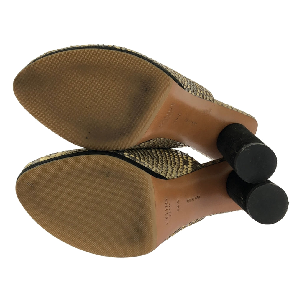CELINE / 셀린느 | 피비기 파이썬 뮬 샌들 | 36.5 |