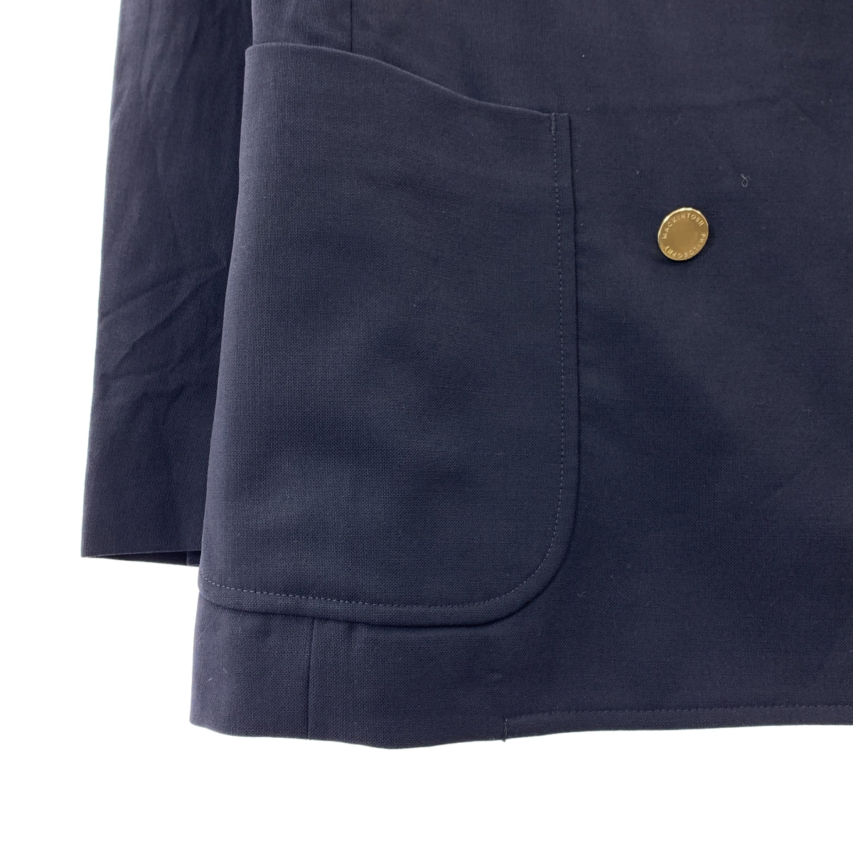 ​マッキントッシュ フィロソフィー ニットジャケット 金ボタン 38 MACKINTOSH PHILOSOPHY / マッキントッシュフィロソフィー | 金ボタン
