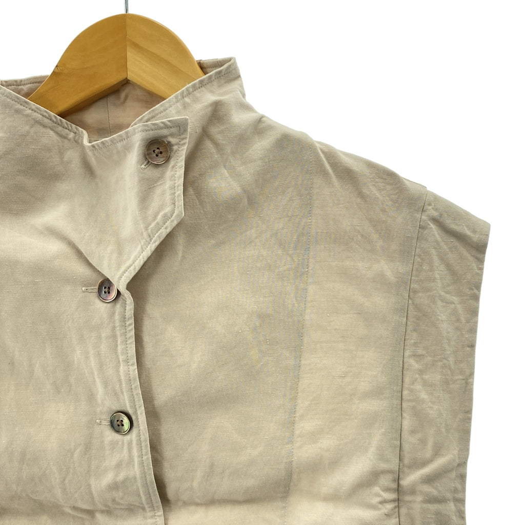 LOEFF / 로에프 | 코튼 린넨 민소매 블라우스 베스트 | 1 | 여성