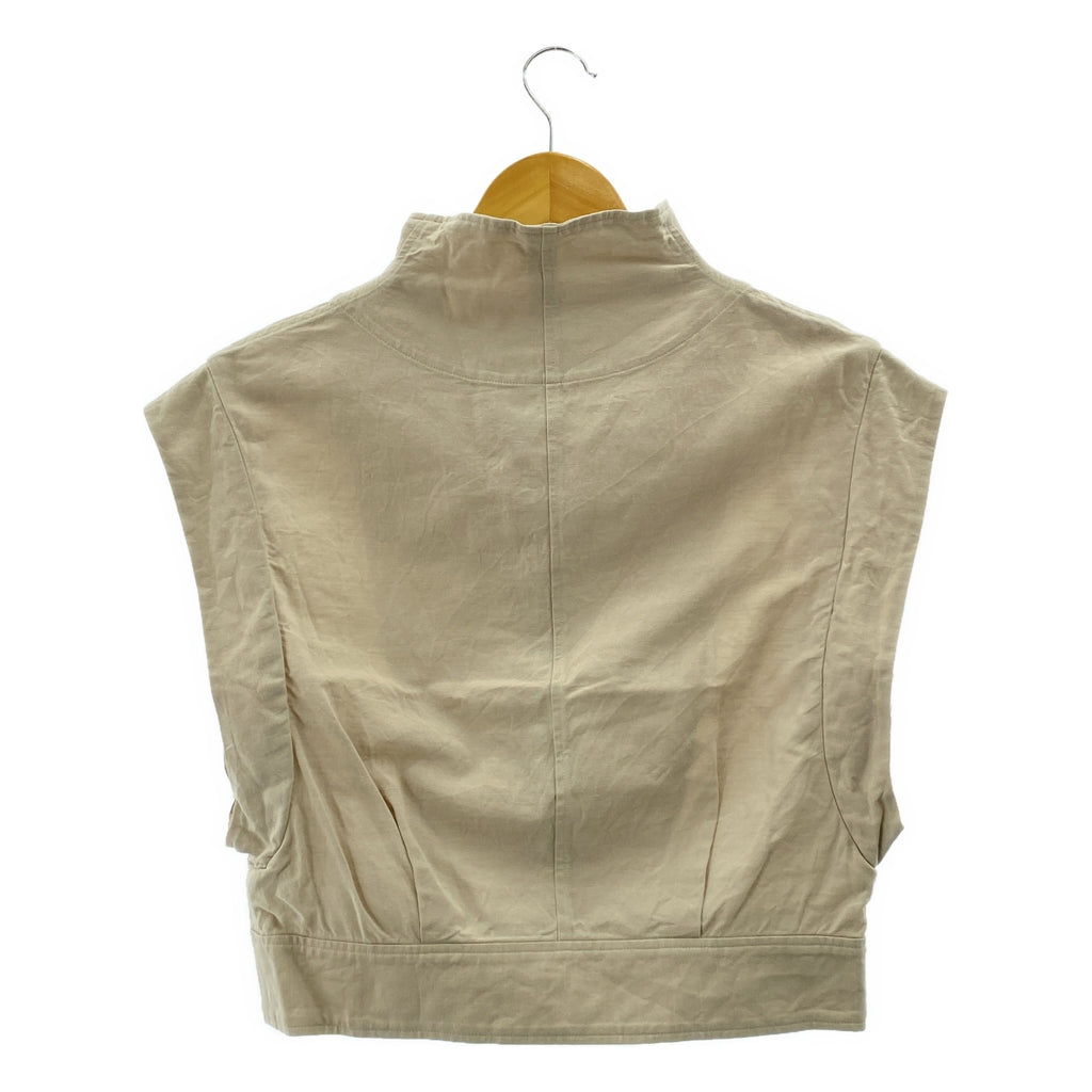 LOEFF / 로에프 | 코튼 린넨 민소매 블라우스 베스트 | 1 | 여성