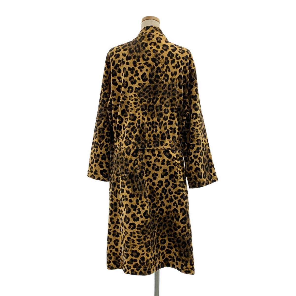 L'Appartement DEUXIEME CLASSE / アパルトモンドゥーズィエムクラス | Leopard Sweat Gown レオパード ガウン コート | ブラウン | レディース
