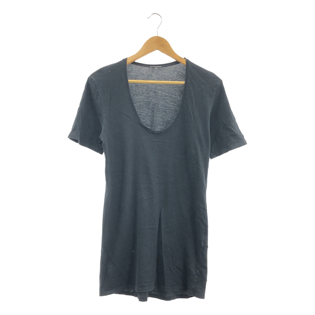 ANN DEMEULEMEESTER / アンドゥムルメステール | コットン オーバーシルエット Tシャツ カットソー | XXS | メンズ