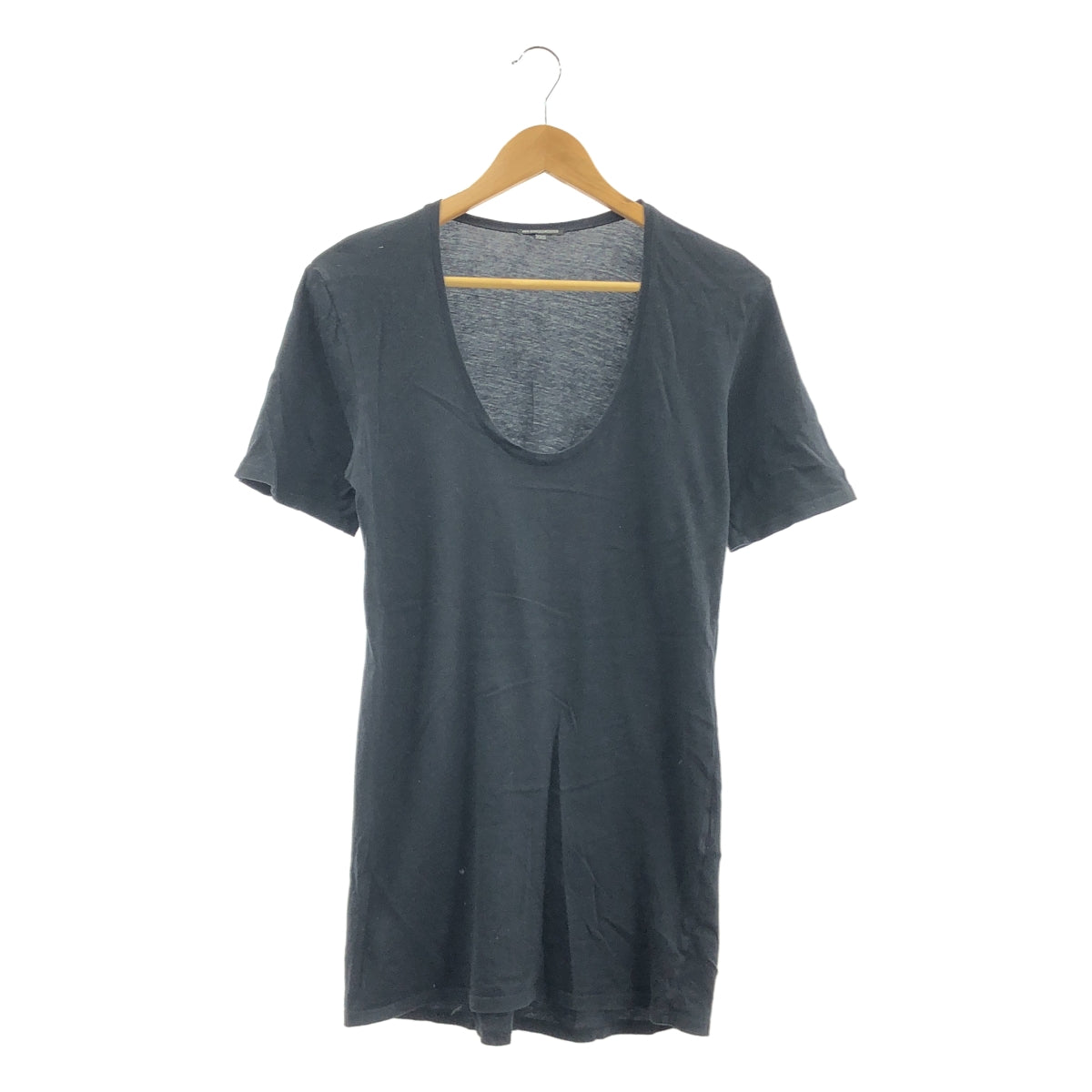 ANN DEMEULEMEESTER / アンドゥムルメステール | コットン オーバーシルエット Tシャツ カットソー | XXS | メンズ