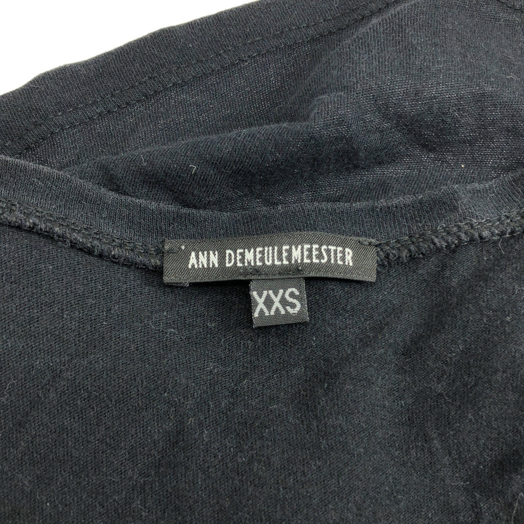 ANN DEMEULEMEESTER / アンドゥムルメステール | コットン オーバーシルエット Tシャツ カットソー | XXS | メンズ