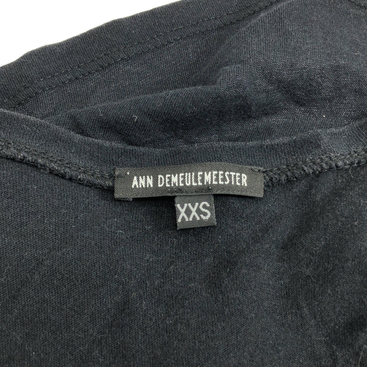 ANN DEMEULEMEESTER / アンドゥムルメステール | コットン オーバーシルエット Tシャツ カットソー | XXS | メンズ