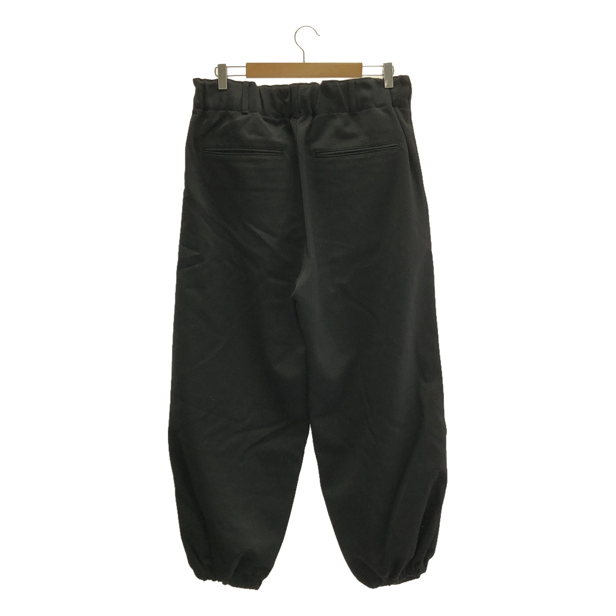 RAKINES / Rakines | 2022AW | Post-work Twill T1 Pant Wool Post-work Twill Easy Pants | 2 | Black | Men's