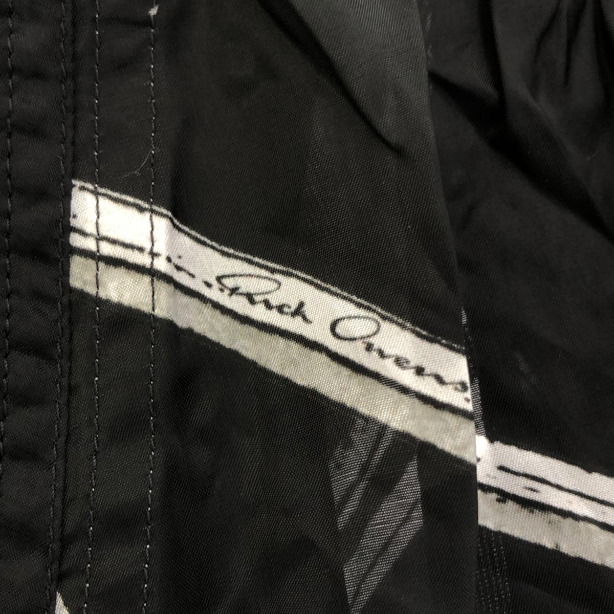 Rick Owens / リックオウエンス | BELA BOXERS IN LIGHT CUPRO / ドローストリング ジップ ショートパンツ | 48 | ブラック | メンズ