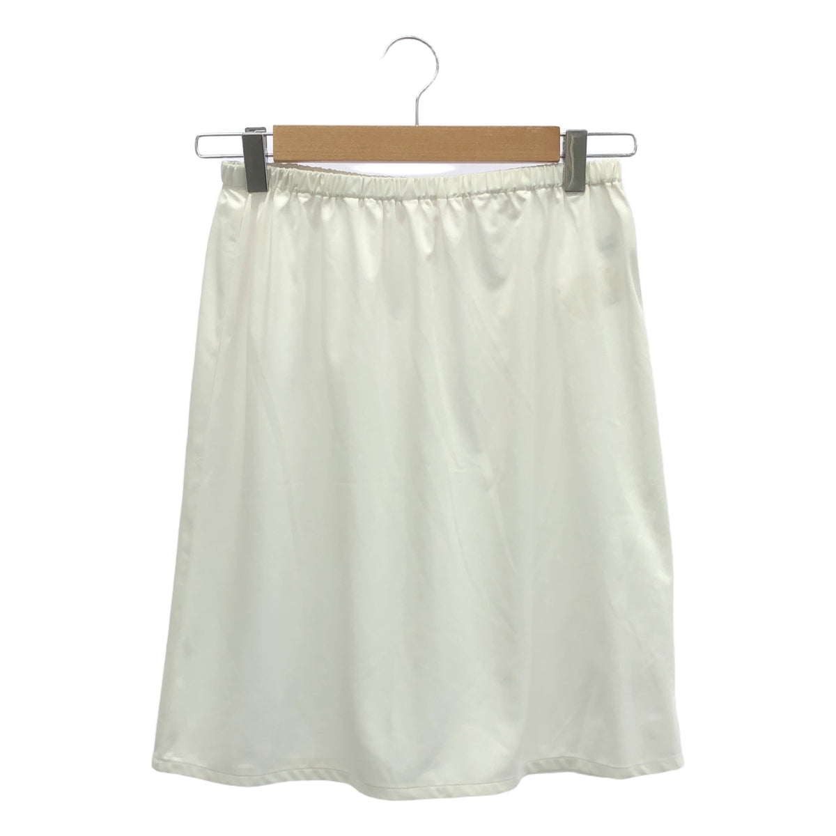 【新品】  Maison Special / メゾンスペシャル | 2025SS | Multi Fabric Glitter Flower ラップスカート | F | ホワイト | レディース