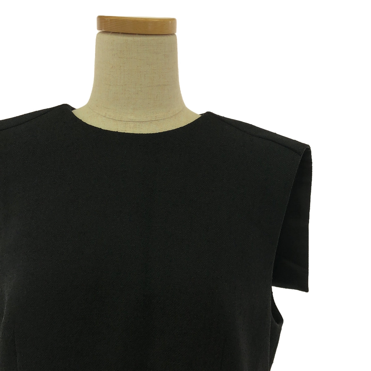 [New] TOGA | Nep tweed top | 38 | Black | Women's