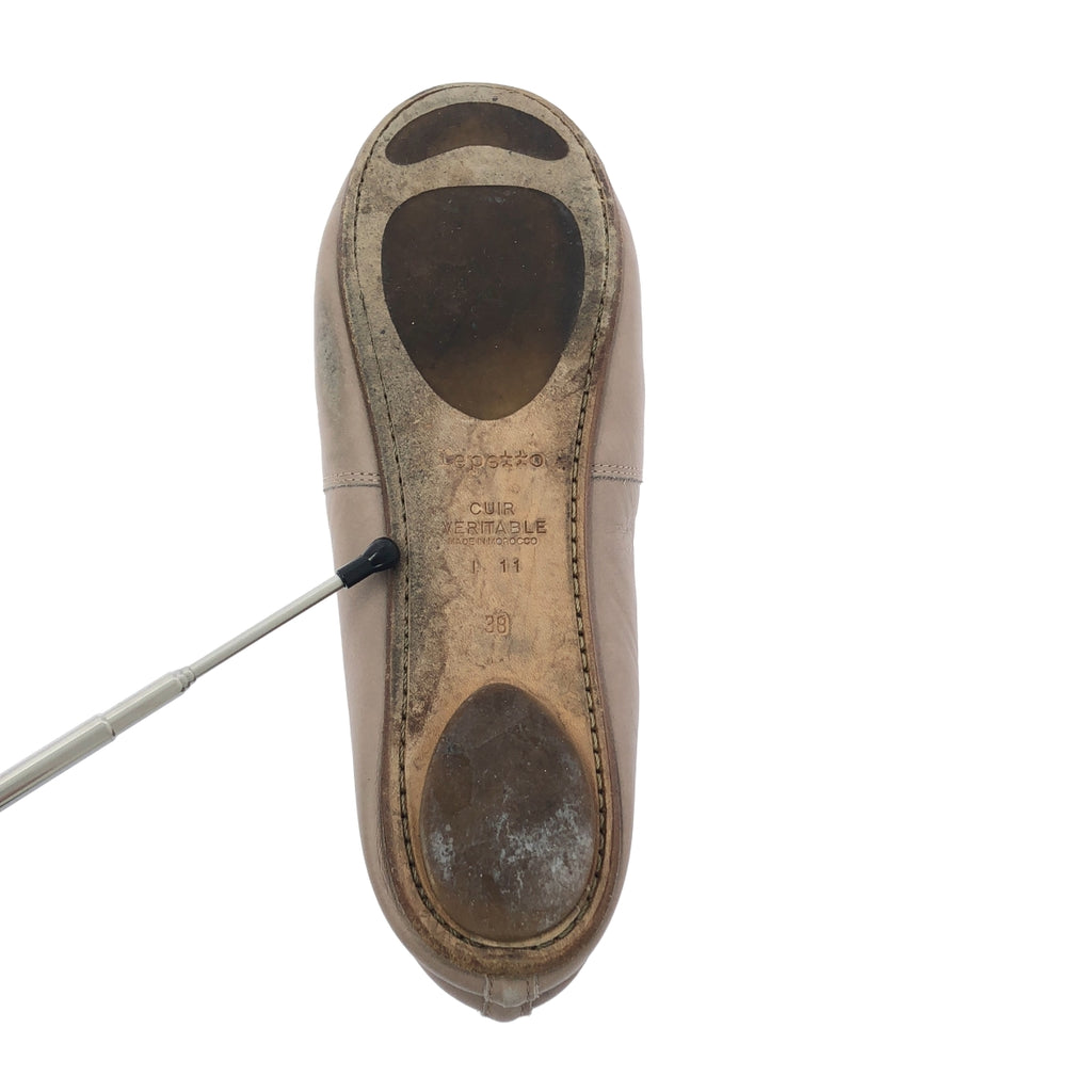 repetto / 레펫 | 가죽 스타 푸시 리본 발레 신발 | 38 |