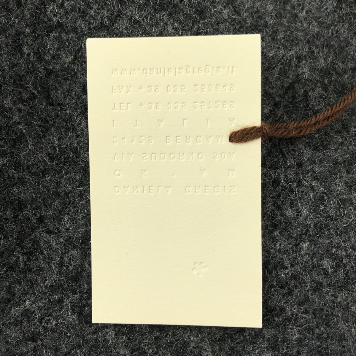 DANIELA GREGIS | 羊毛針織開襟衫外套 | F |