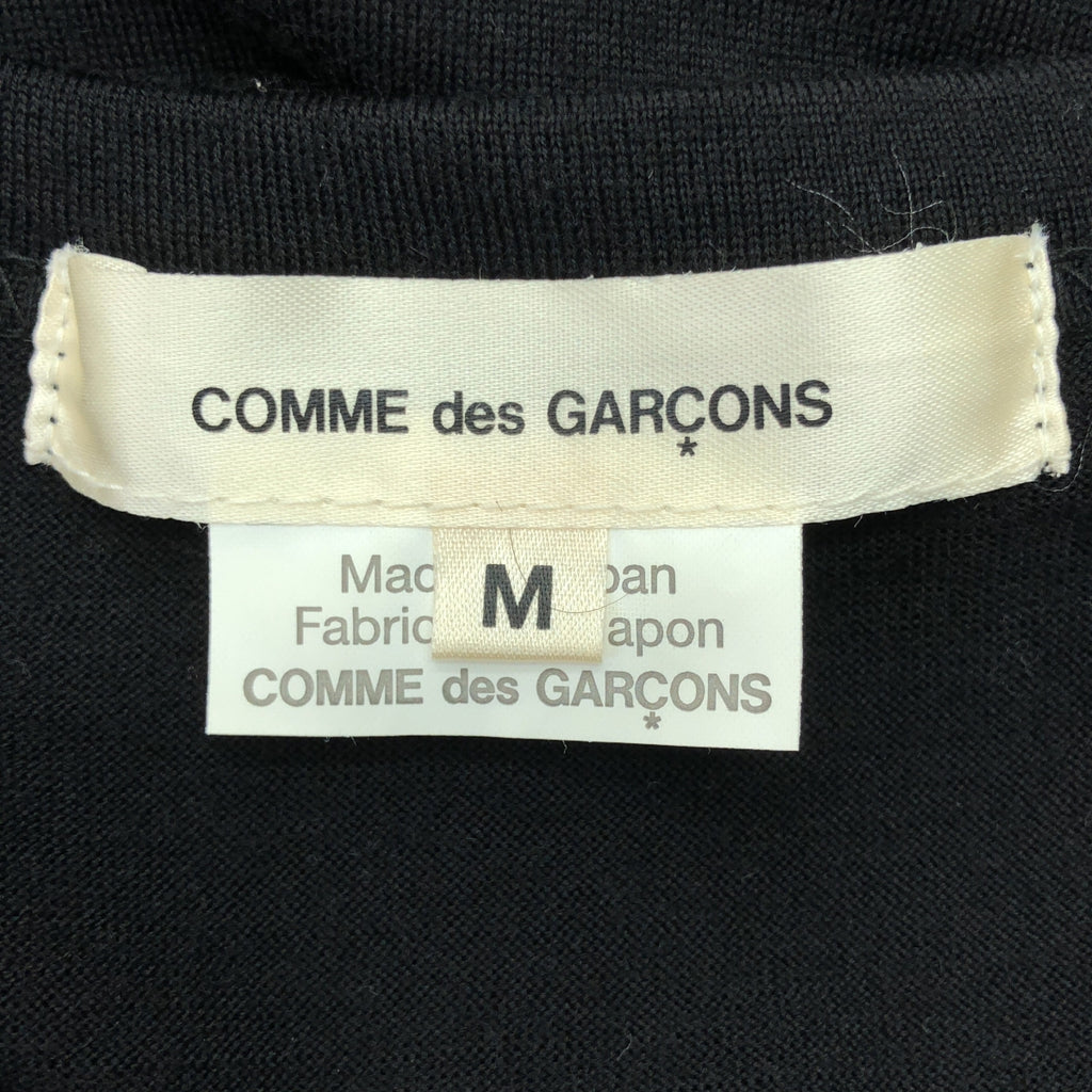COMME des GARCONS / 컴데 갤슨 | 2023AW | 퍼 디테일 롱 크루넥 컷소우 | M |
