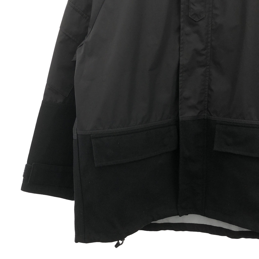 COMME des GARCONS HOMME / コムデギャルソンオム | 2023AW | エステル マット クロス フーデッド ジップアップ ジャケット | M | メンズ