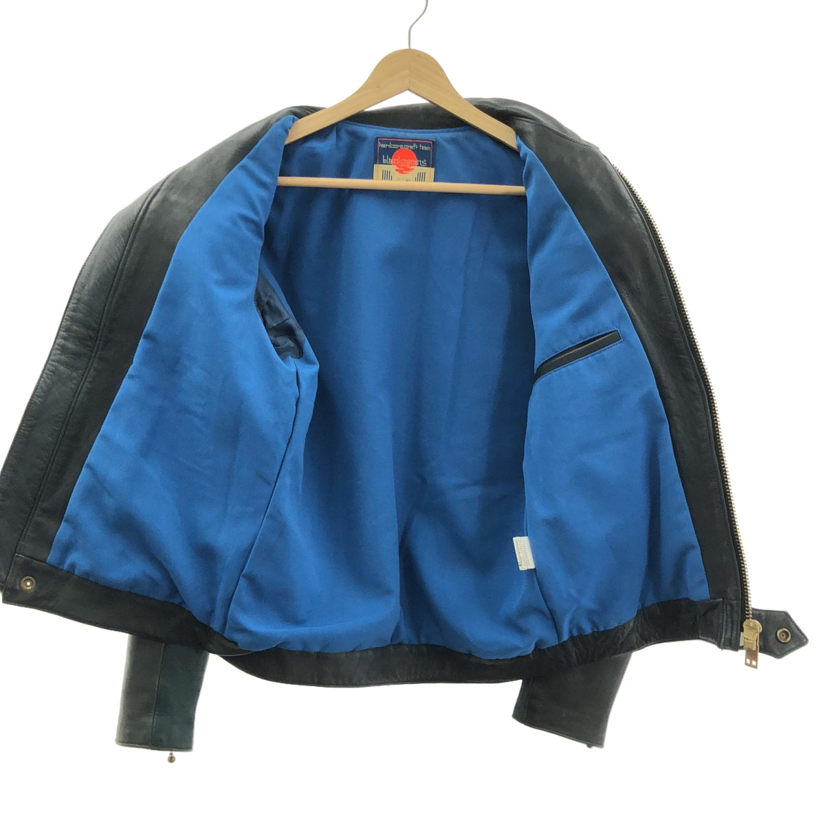 blackmeans / ブラックミーンズ | 牛革 カウレザー スタッズ ライダース ジャケット / 総裏地 | S | メンズ