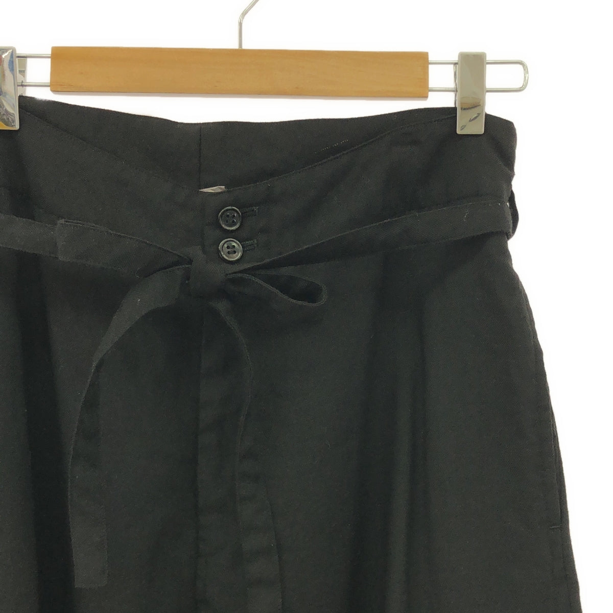 COMME des GARCONS COMME des GARCONS / Comme des | 2006SS | Wool processed wide pants | S | Black | Women's