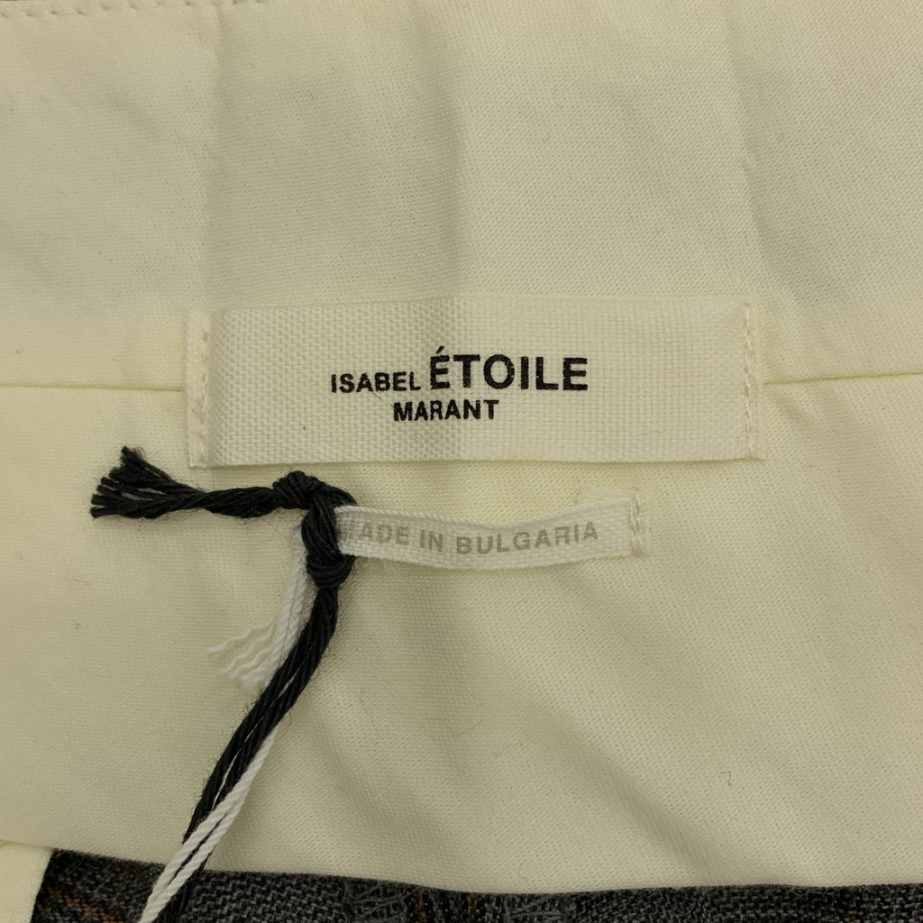 ISABEL MARANT ETOILE / 이사벨 마란에트월 | 체크 슬랙스 팬츠 | 38 |