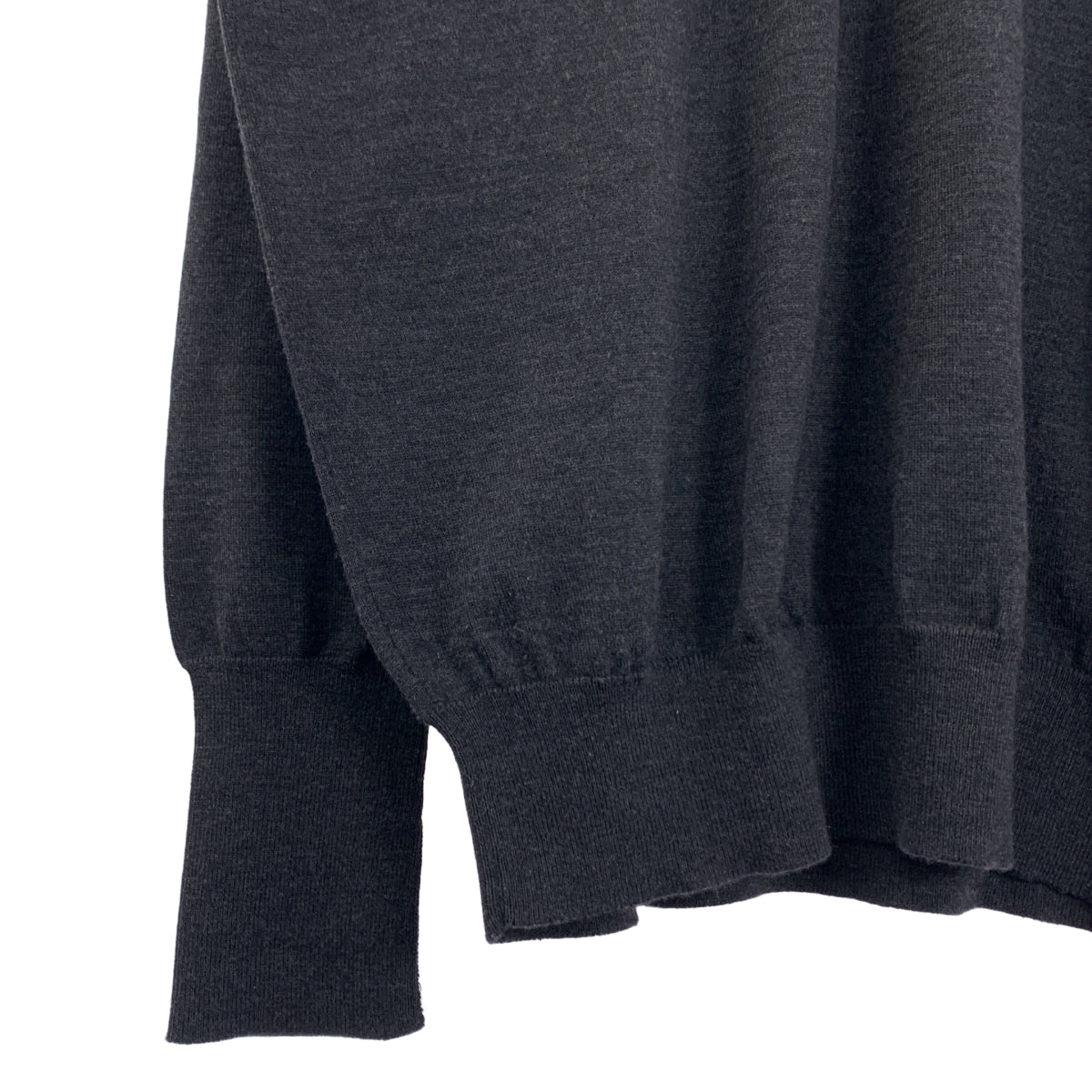 A.PRESSE / アプレッセ | 2022AW | L/S Knit Polo Shirt / ウール ポロ ニット セーター | 3 | メンズ