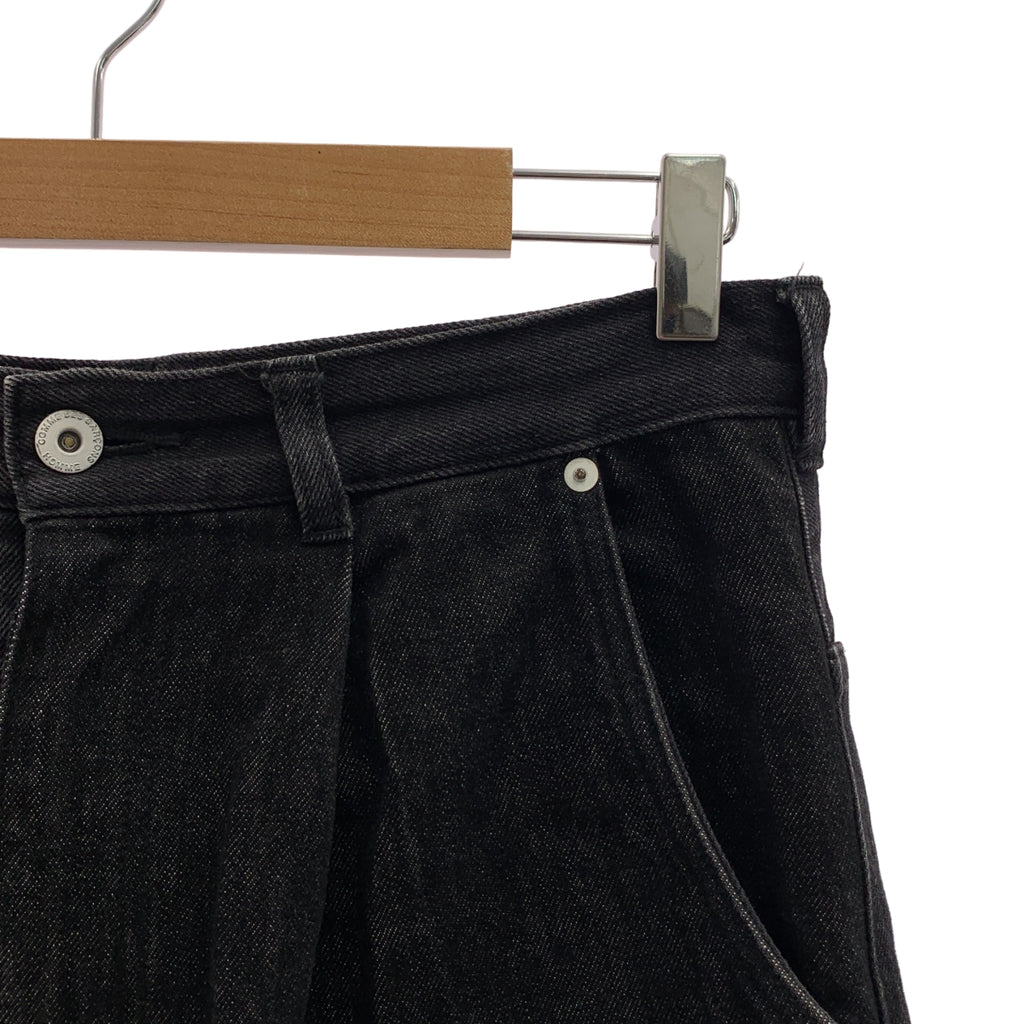 COMME des GARÇONS HOMME | 2022 秋冬 |拼布牛仔長褲 |尺寸 XS |黑色|男士