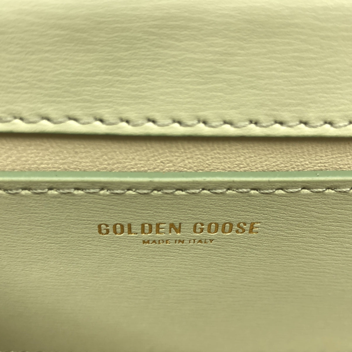 【美品】  GOLDEN GOOSE / ゴールデングース | VENEZIA S LEATHER BODY 2wayバッグ | F | グレー | レディース