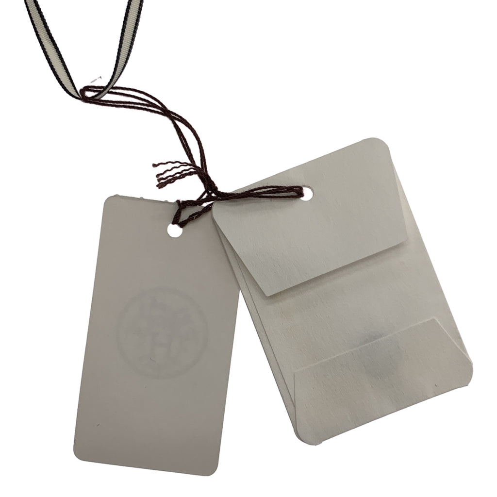 【新品】  HERMES / エルメス | ウールギャバジン クロアジップ スカート | 38 | ブラック | レディース