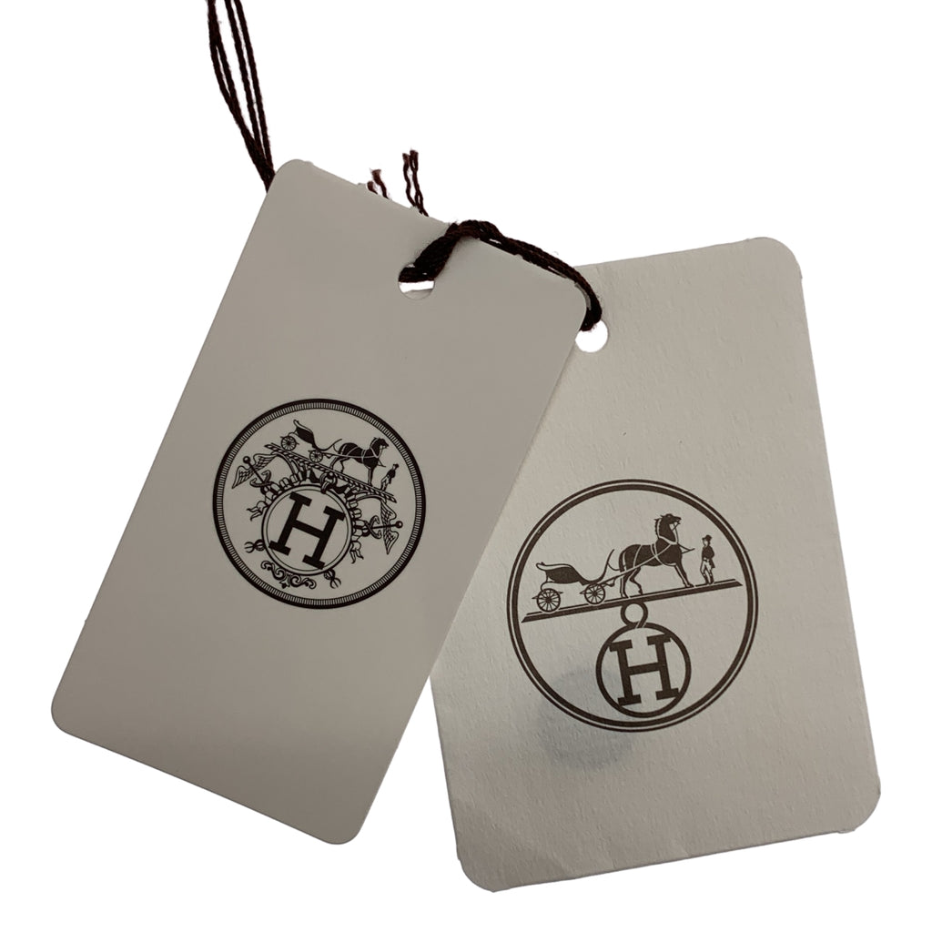 【新品】  HERMES / エルメス | ウールギャバジン クロアジップ スカート | 38 | ブラック | レディース