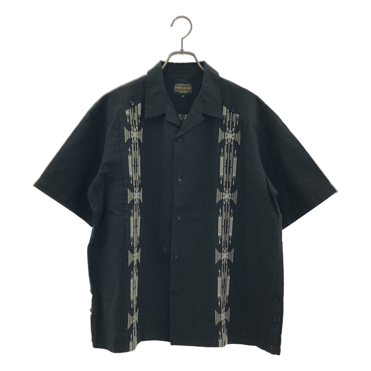 PENDLETON / ペンドルトン | リネン コットン キューバシャツ / オープンカラー | M | メンズ