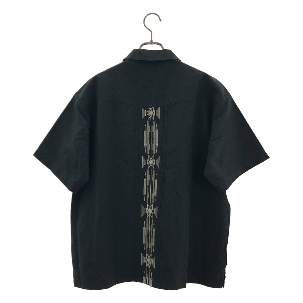 PENDLETON / ペンドルトン | リネン コットン キューバシャツ / オープンカラー | M | メンズ